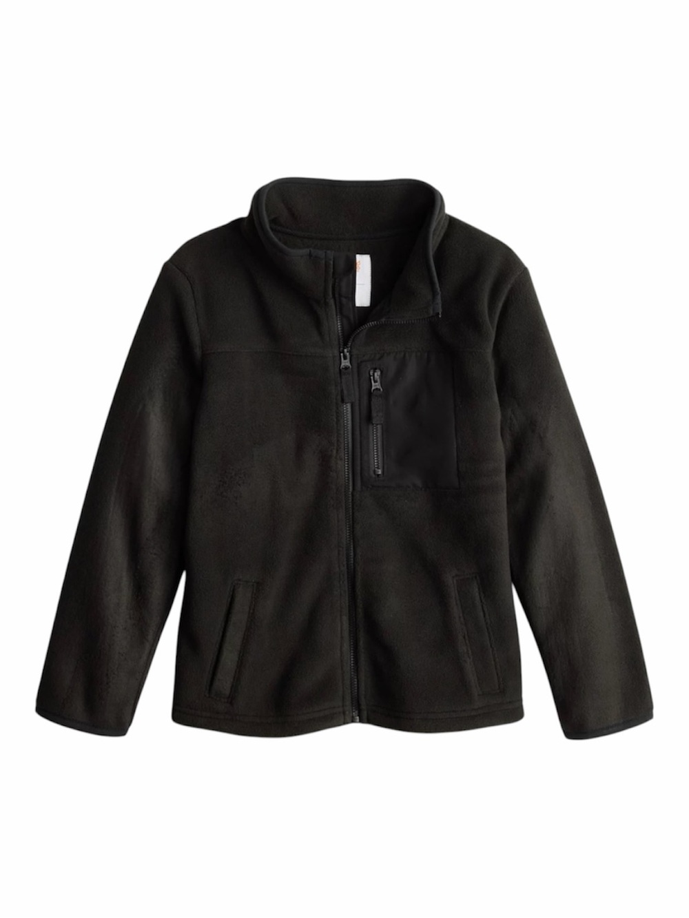 Jumping Beans Kids Black Fleece Jacket in 4T